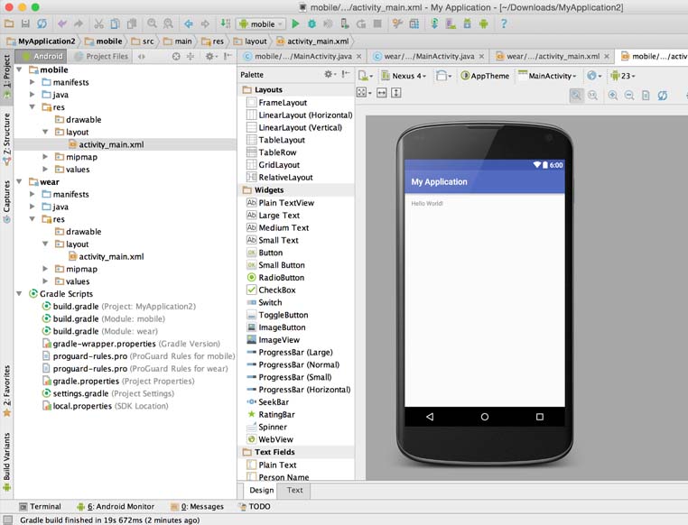 android screenshots