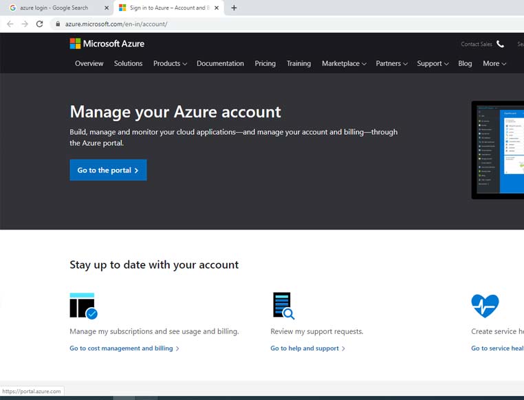 azure tutorial center